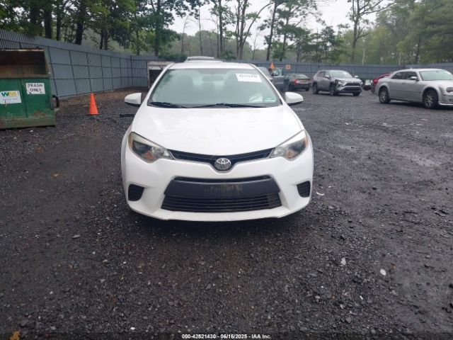 2T1BURHE7GC659548 Toyota COROLLA LE