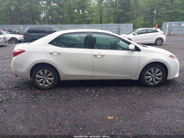 2T1BURHE7GC659548 Toyota COROLLA LE
