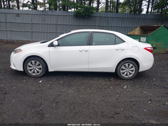 2T1BURHE7GC659548 Toyota COROLLA LE