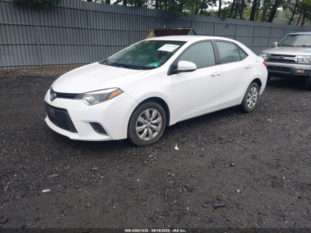 2T1BURHE7GC659548 Toyota COROLLA LE