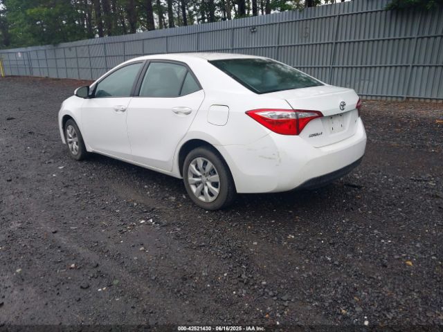 2T1BURHE7GC659548 Toyota COROLLA LE