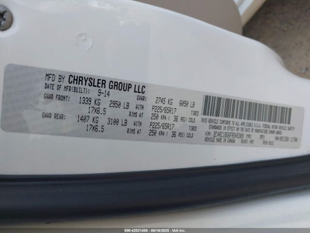 2015 CHRYSLER TOWN & COUNTRY 2C4RC1BG6FR545309 Photo 8
