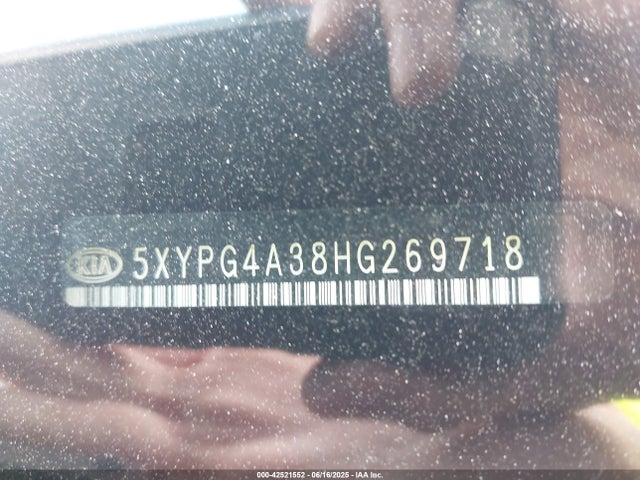 5XYPG4A38HG269718 KIA 2017