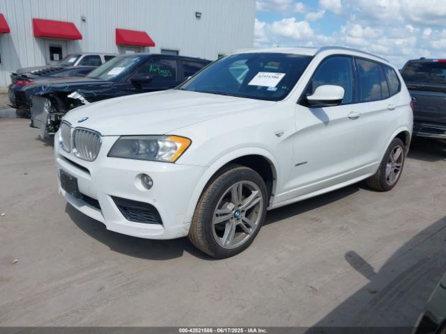 2014 BMW X3 5UXWX7C55E0E76663 Photo 1