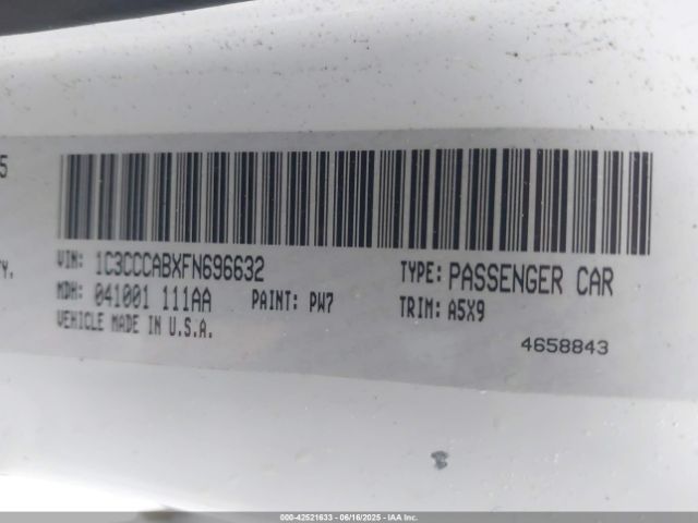 2015 CHRYSLER 200 1C3CCCABXFN696632 Photo 8