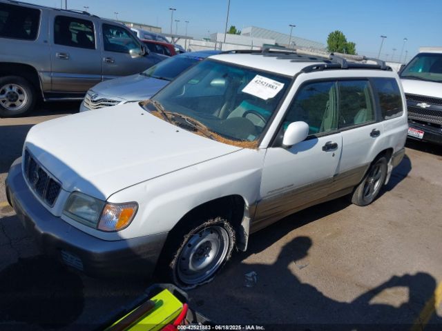 2002 SUBARU FORESTER JF1SF65562H702302 Photo 1