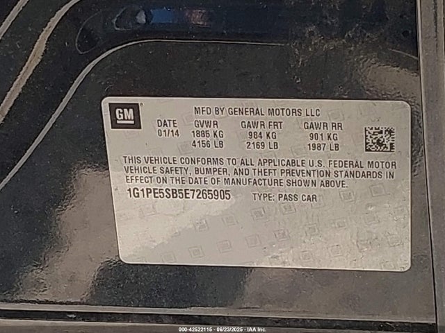 1G1PE5SB5E7265905 Chevrolet LUV