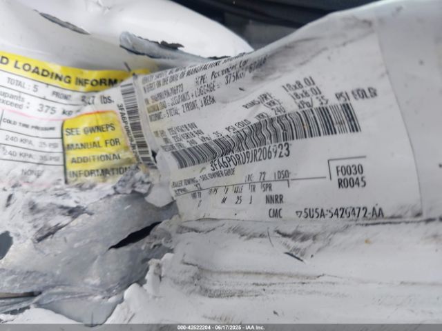2018 FORD FUSION HYBRID 3FA6P0RU9JR206923 Photo 8