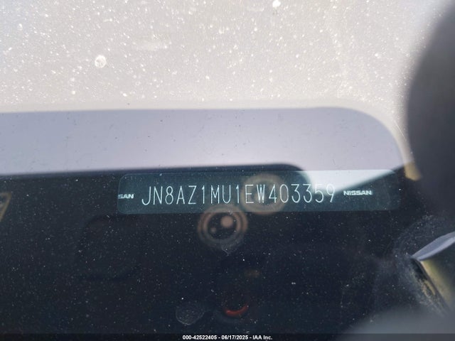 JN8AZ1MU1EW403359 Nissan 2014