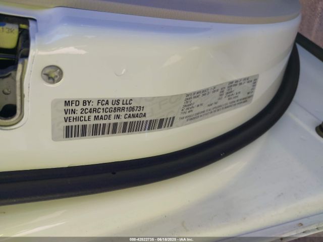 2C4RC1CG8RR106731 Chrysler Voyager