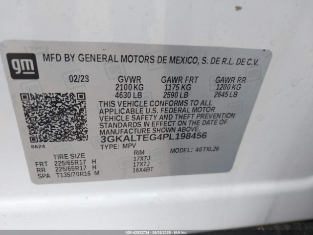 2023 GMC TERRAIN 3GKALTEG4PL198456 Photo 8