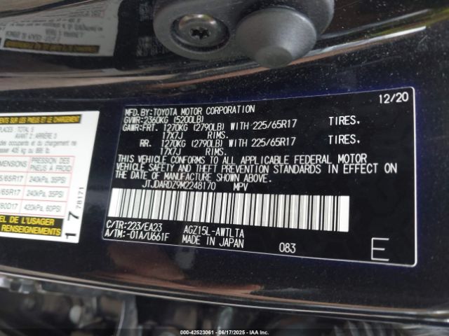 2021 LEXUS NX 300 JTJDARDZ9M2248170 Photo 8