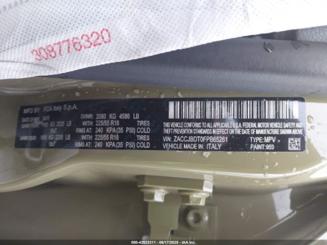 2015 JEEP RENEGADE ZACCJBDT0FPB65261 Photo 8