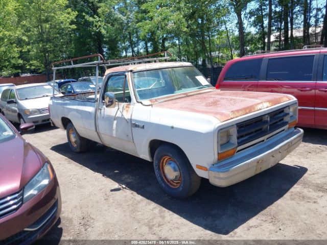 1987 DODGE D-SERIES 1B7HD14TXHS389456