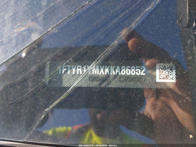 1FTYR1YMXKKA86852 Ford 2019