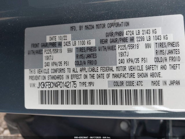 Mazda pyud 2023 JM3KFBCM4P0142175 Image 9