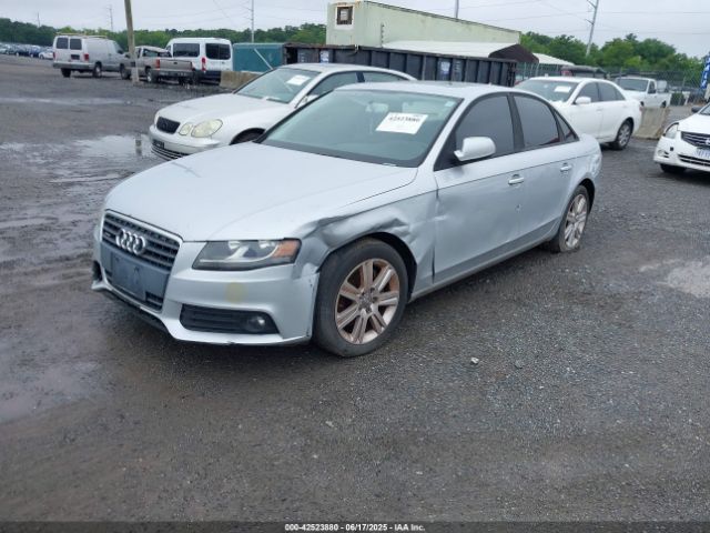 2011 AUDI A4 WAUBFAFL3BN044334 Photo 1