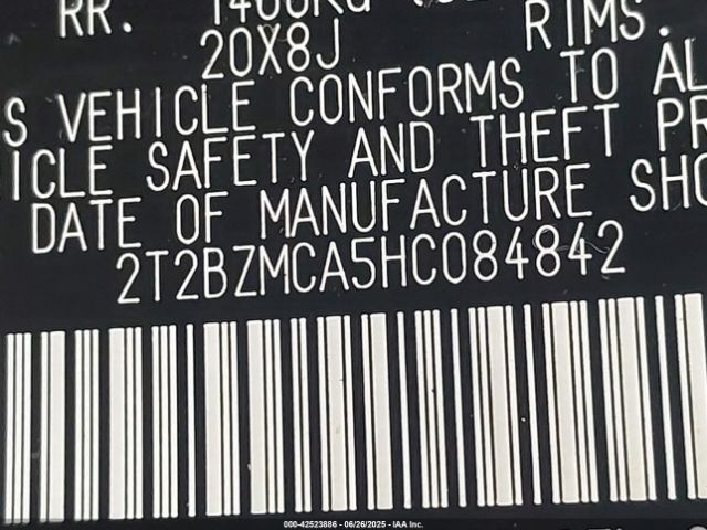 2017 LEXUS RX 350 2T2BZMCA5HC084842 Photo 8