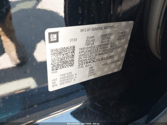 2020 CADILLAC ESCALADE 1GYS4CKJ0LR131301 Photo 8