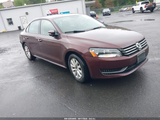 2013 VOLKSWAGEN PASSAT 1VWAP7A35DC067454 Photo 0