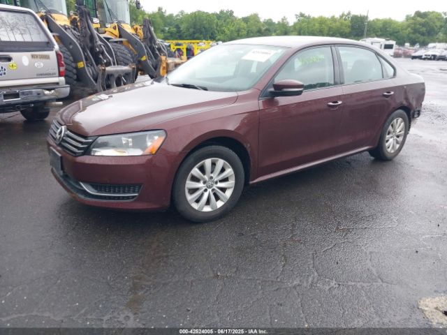 2013 VOLKSWAGEN PASSAT 1VWAP7A35DC067454 Photo 1