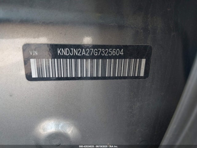 KNDJN2A27G7325604 KIA gdi gamma