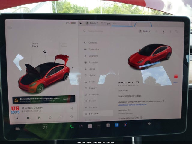 2018 TESLA MODEL 3 5YJ3E1EA5JF102743 Photo 6