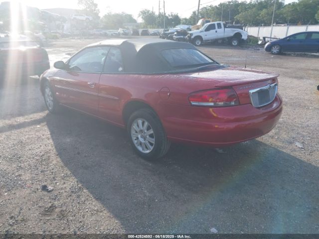 2005 CHRYSLER SEBRING 1C3EL75R55N579563 Photo 2