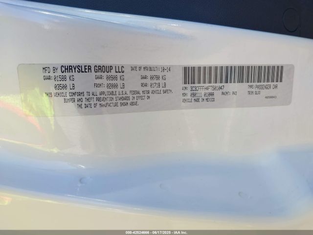 2015 FIAT 500 3C3CFFFH4FT501047 Photo 8