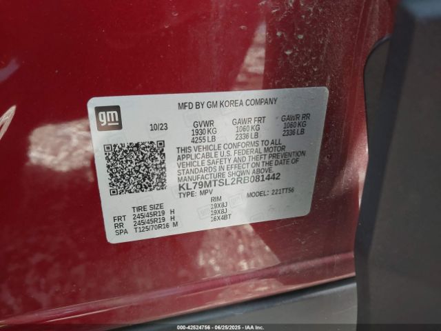 2024 CHEVROLET TRAILBLAZER KL79MTSL2RB081442 Photo 8