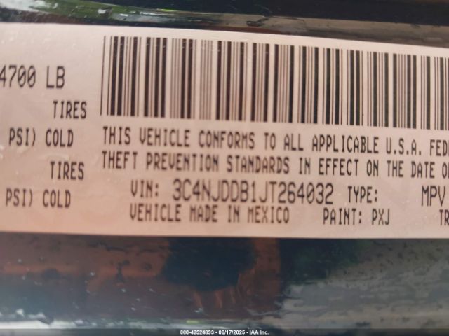 2018 JEEP COMPASS 3C4NJDDB1JT264032 Photo 8