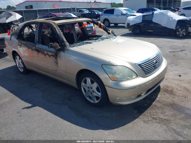 2005 LEXUS LS 430 JTHBN36F755016129