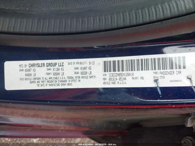 1C3CDZAB5EN126410 Dodge AVENGER SE