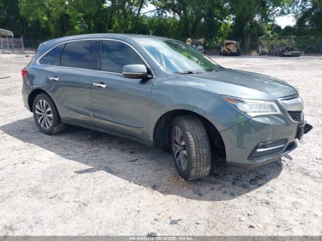 2015 ACURA MDX 5FRYD3H65FB011005 Photo 0