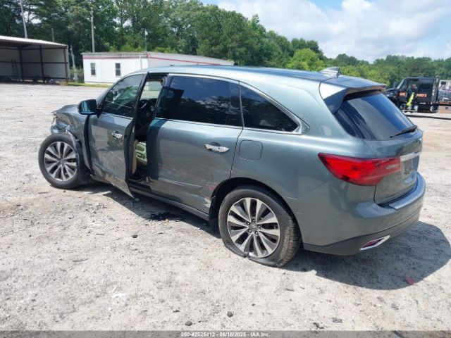 2015 ACURA MDX 5FRYD3H65FB011005 Photo 2