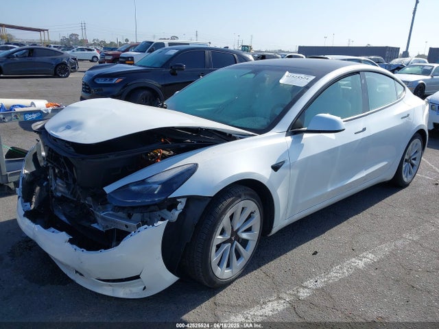 2022 TESLA MODEL 3 5YJ3E1EB5NF176176 Photo 1