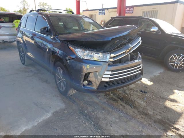 2019 TOYOTA HIGHLANDER 5TDKZRFH7KS346594