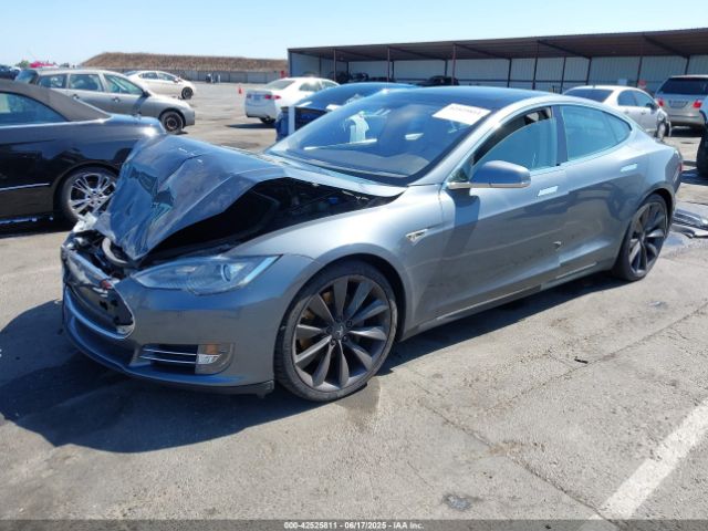 2014 TESLA MODEL S 5YJSA1H19EFP36971 Photo 1
