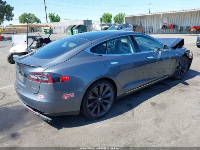 2014 TESLA MODEL S 5YJSA1H19EFP36971 Photo 3