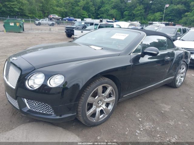 2012 BENTLEY CONTINENTAL GTC SCBGR3ZA1CC075068 Photo 1