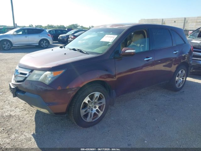 2008 ACURA MDX 2HNYD28338H533849 Photo 1
