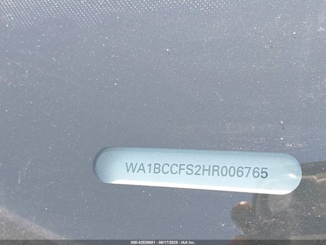 2017 AUDI Q3 WA1BCCFS2HR006765 Photo 8