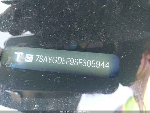 7SAYGDEF9SF305944 Tesla 2025