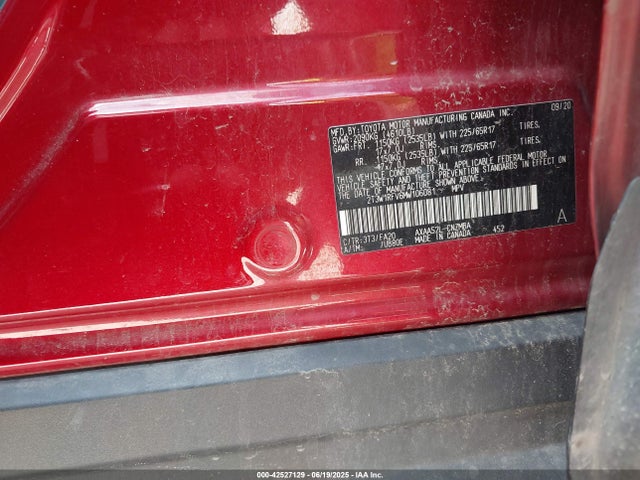 2T3W1RFV6MW106081 Toyota a25a-fks