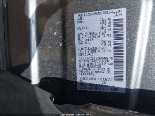 2024 NISSAN ROGUE 5N1BT3BB1RC721872 Photo 8