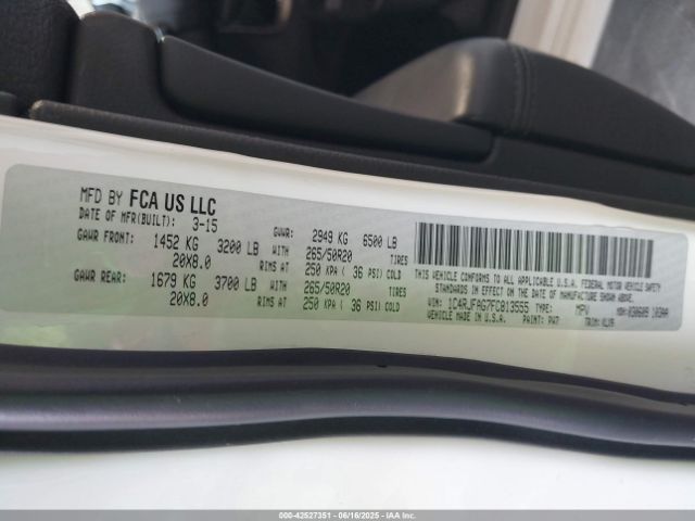 1C4RJFAG7FC813555 Jeep 2015