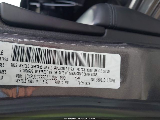 1C4RJECG7FC111209 Jeep 2015