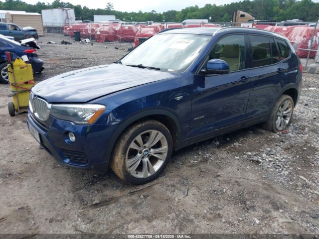 2016 BMW X3 5UXWX9C56G0D68874 Photo 1