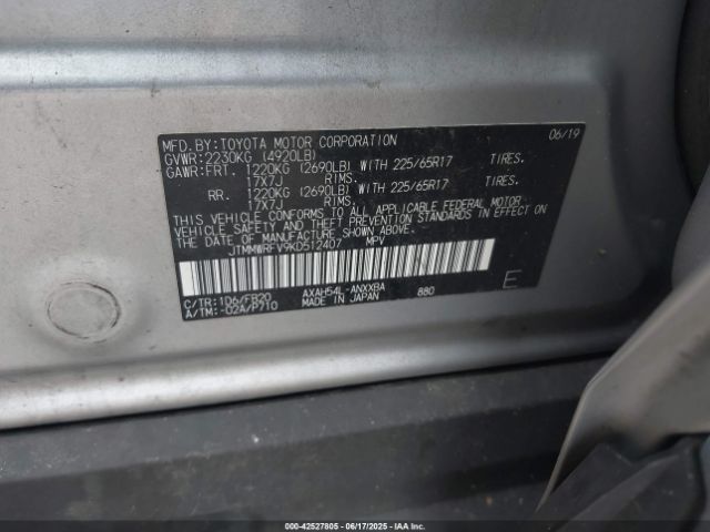 2019 TOYOTA RAV4 JTMMWRFV9KD512407 Photo 8