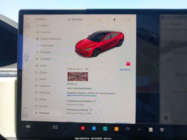 5YJSA1E62PF510449 Tesla MODEL S